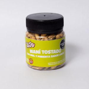 MANÍ TOSTADO LIMÓN Y PIMIENTA |  8 POTES
